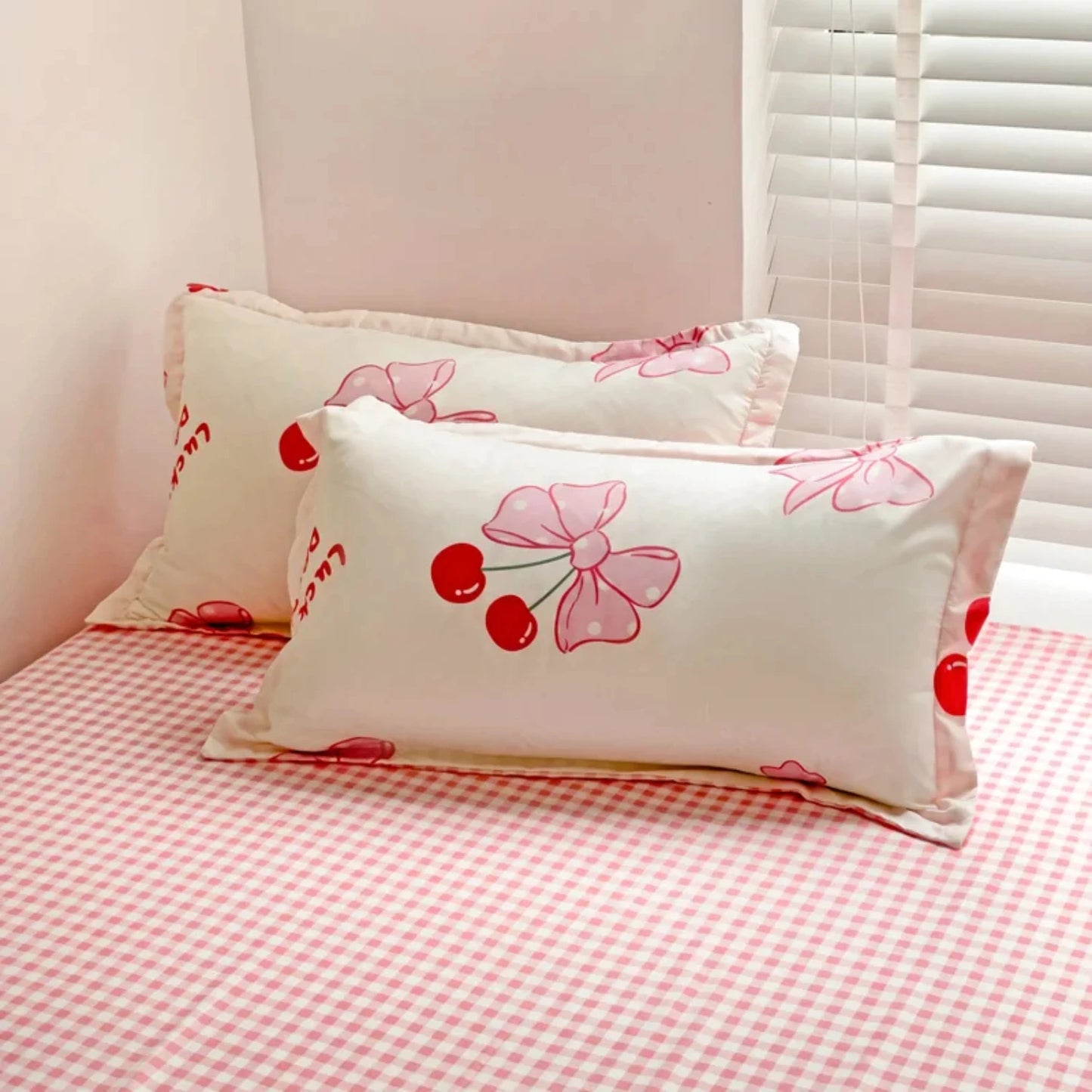 Pink Bow Princess Style Bedding Set - My Store