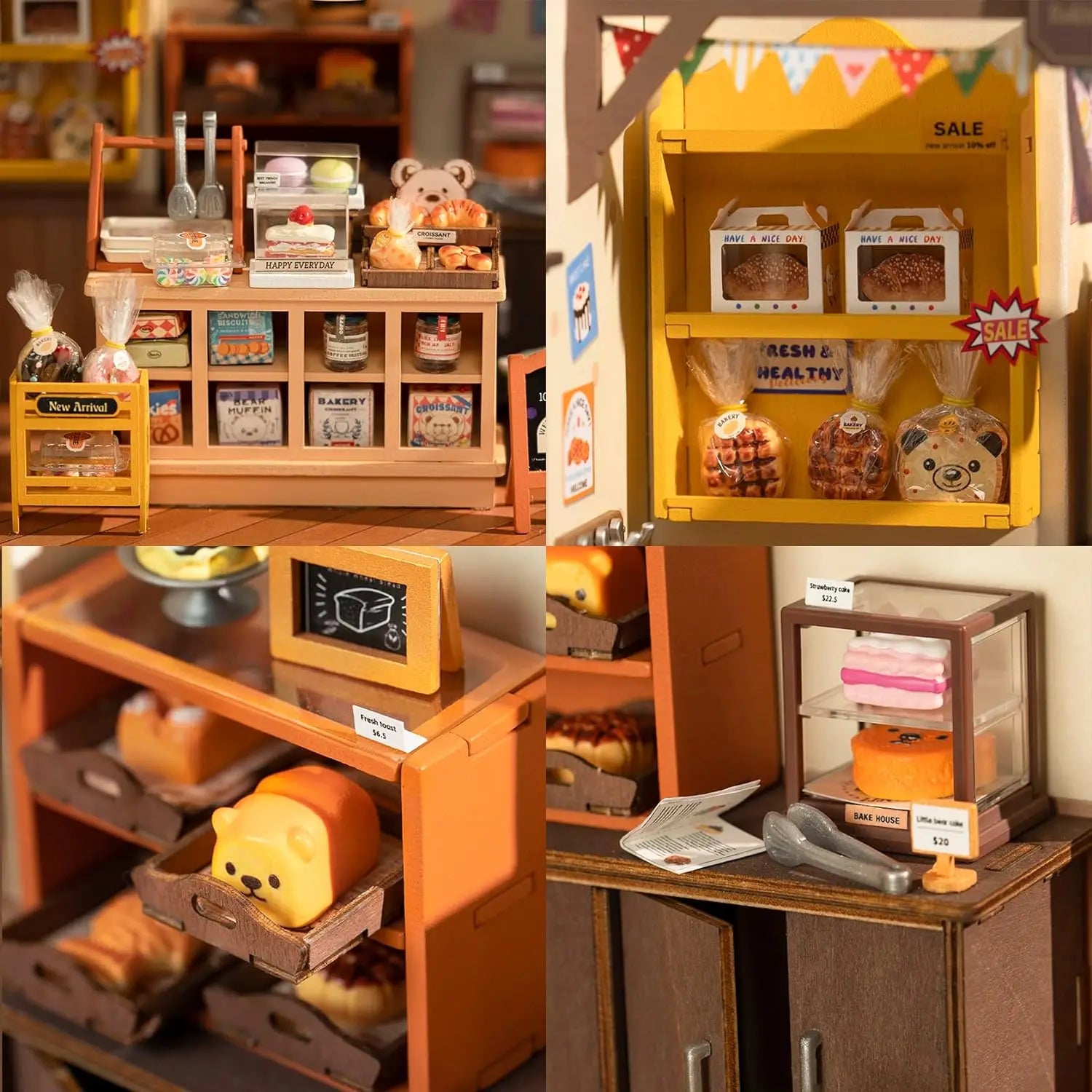 Mini Bake Shop Doll House Build - My Store