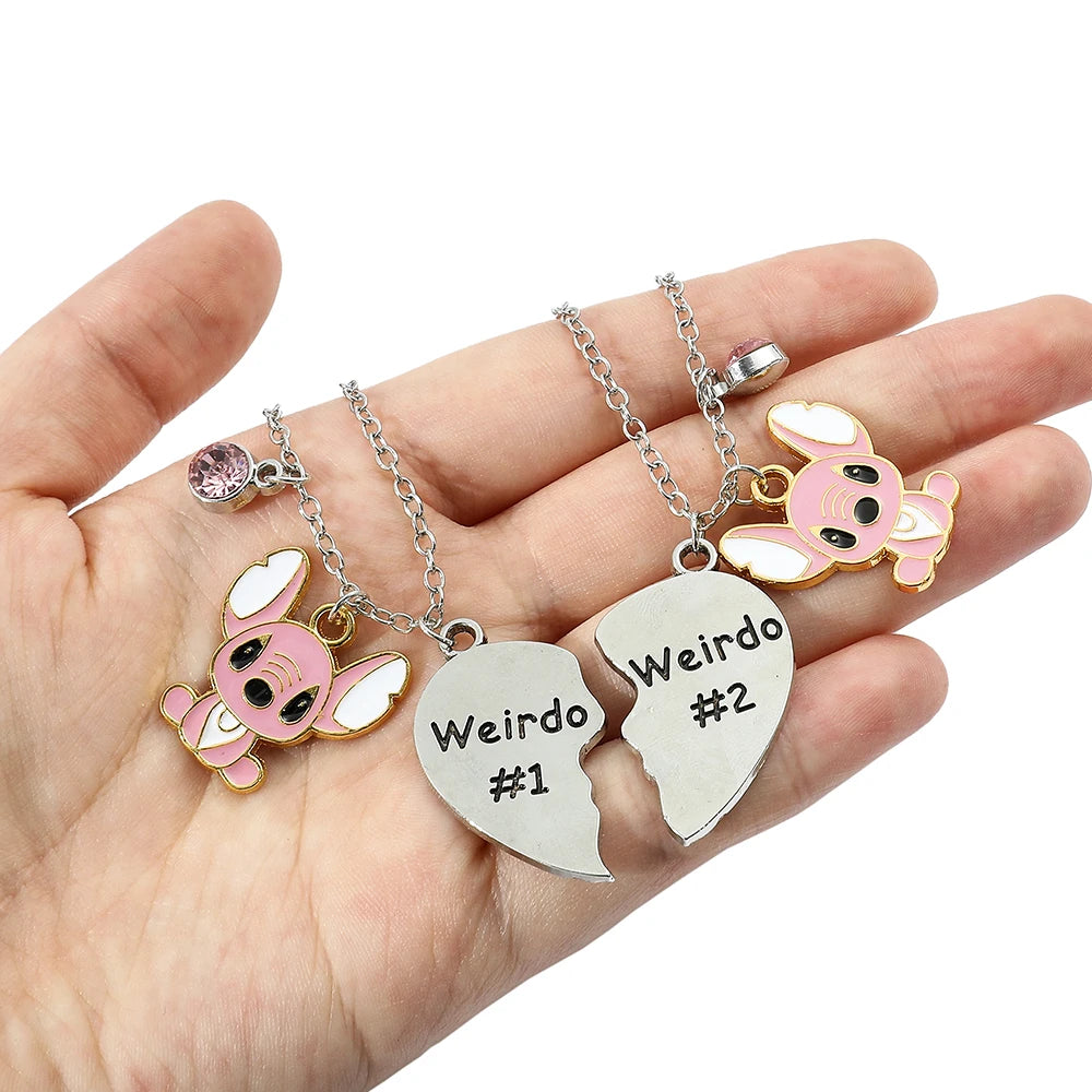 Lilo Weirdo Heart Matching Necklaces - My Store