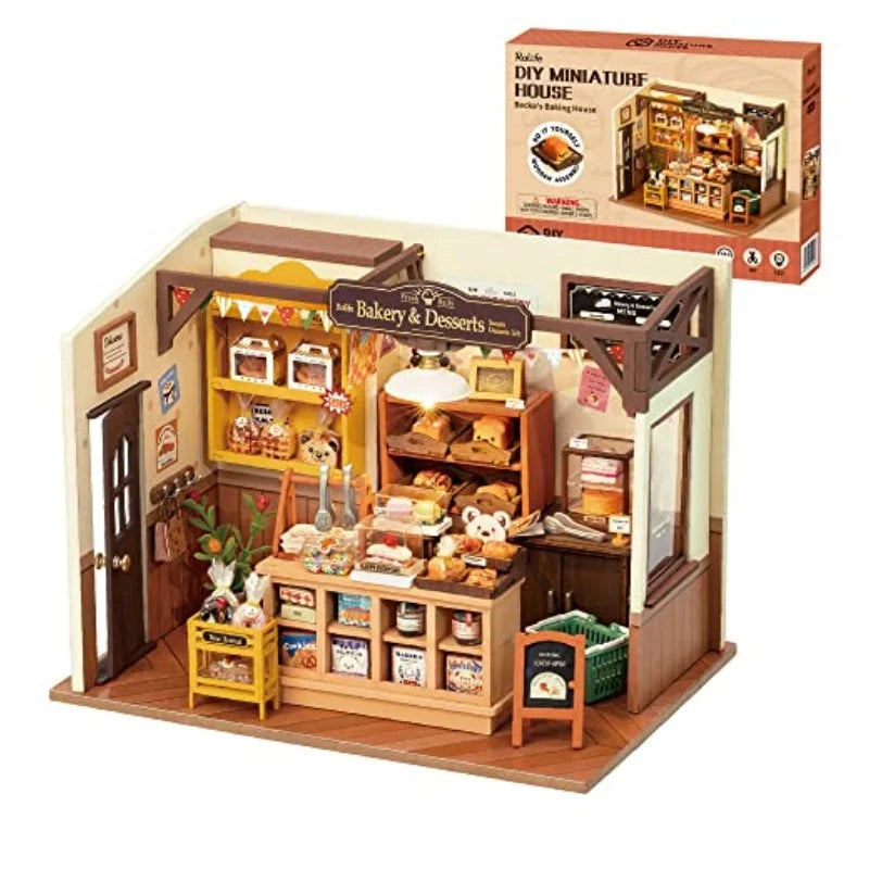 Mini Bake Shop Doll House Build - My Store