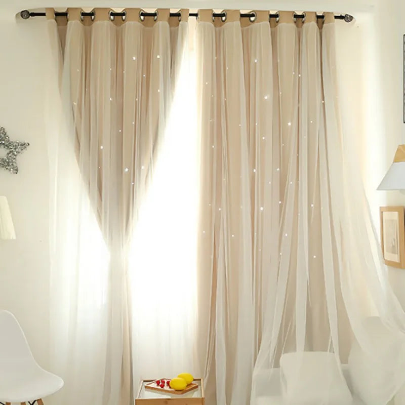 Lace Pink Princess Curtains - My Store