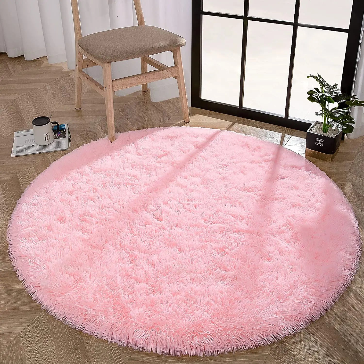 Soft Round Bedroom Rug - My Store