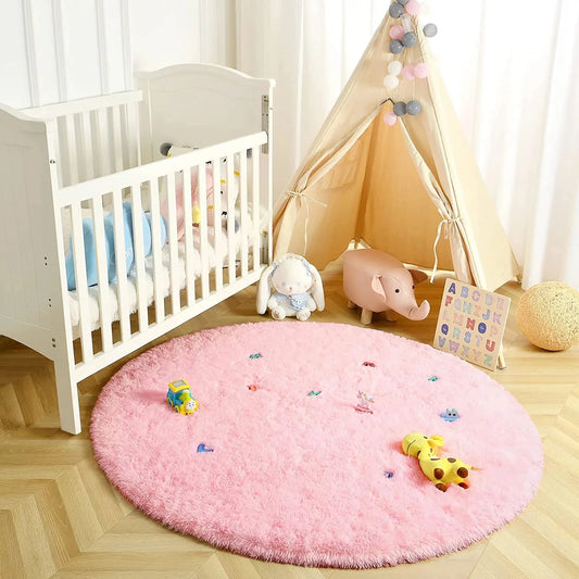 Soft Round Bedroom Rug - My Store