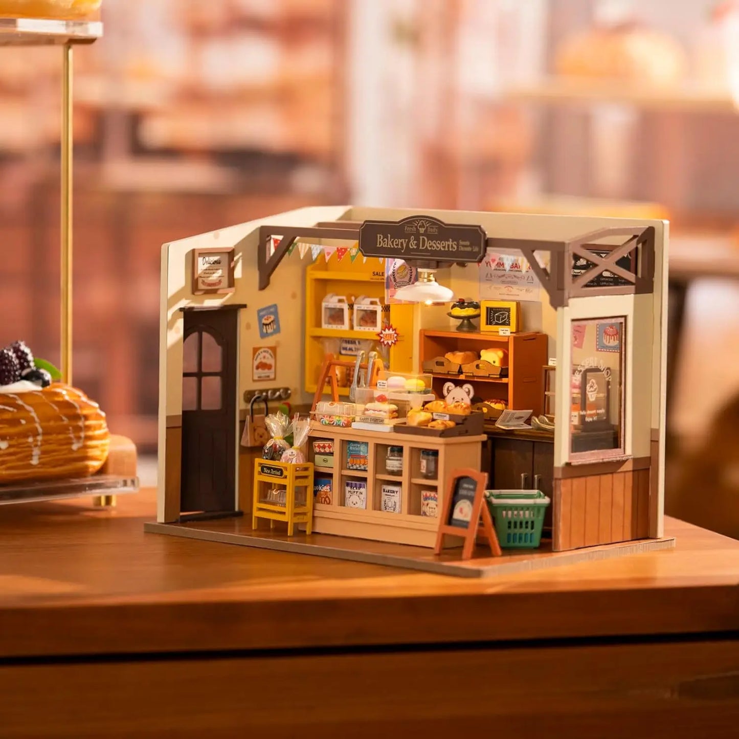 Mini Bake Shop Doll House Build - My Store