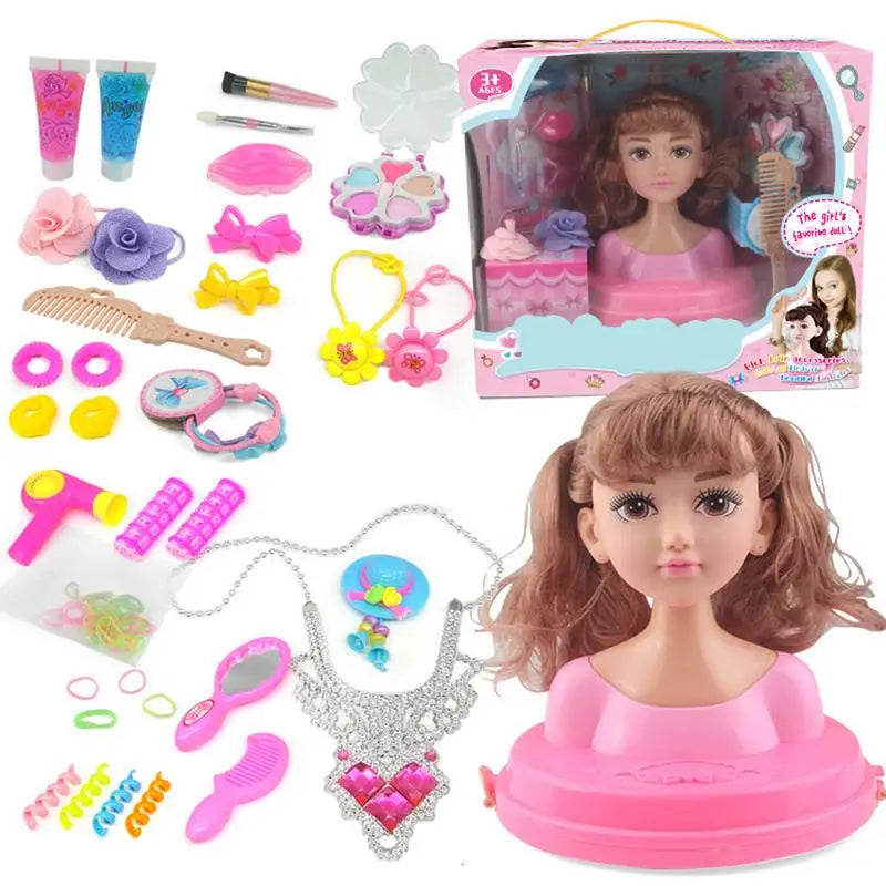 Girls Hairdressing Doll Makeup Accessory Kit - My Store